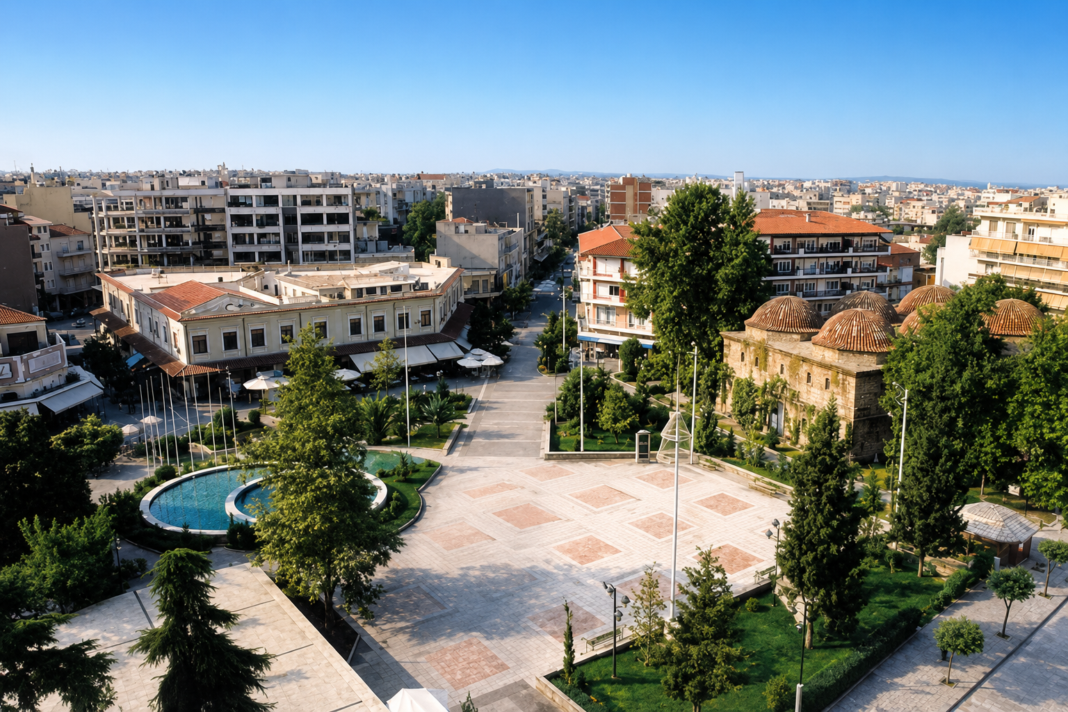 Eleftherias Square — Serres