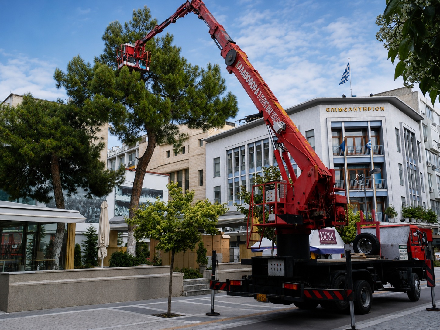 Stavros | Bucket Trucks - Cranes — Serres